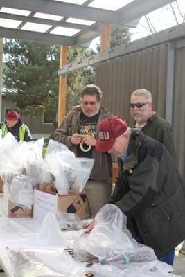 Winter Field Day - Scion table